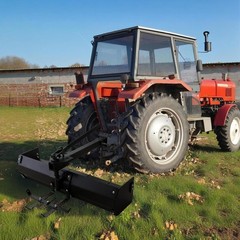 42″ Tow Behind Box Scraper Lawn Tractor Attachment Fit for ATV UTV Versatile