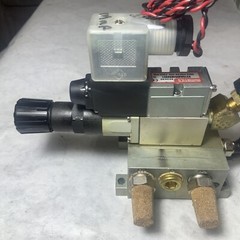 Asco Numatics 031SA400400061 & 031RS700O000000 Valve Solenoid & Regulator