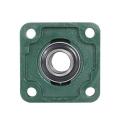 10 Pack UCF205-16 Pillow Block Flange Bearing 1″ Bore 4 Bolt Solid Base
