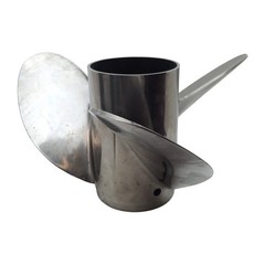 OMC Evinrude Johnson Raker 3855154 Propeller, 14-1/2″ x 22″ Pitch, LH, 19 Spline