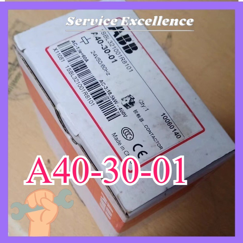 One New Brand ABB A40-30-01 with Box AC110V Contractor Fast Shipping A40-30-01