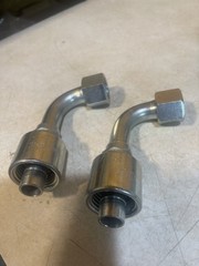 Gates Hydraulic Fitting MegaCrimp 12G-12FJX90S G25179-1212 3/4 Hose (N4)