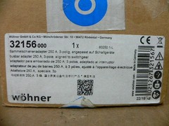 Wohner 32156.000 Busbar Adapter