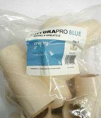 HydraPro Blue HPBL47112 CPVC Tee 2″ Slip x Slip x Slip Bag Of 5