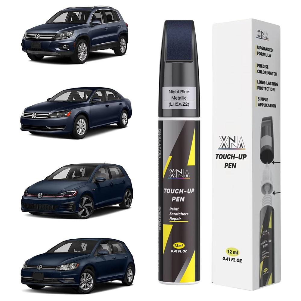 Night Blue Metallic Touch Up Paint for Volkswagen | Car Scratch Repair Kit