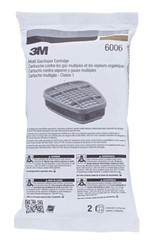 3M 6006 Multi Gas/Vapor Replacement Cartridge, 2 Cartridges – FREE SHIPPING 2029