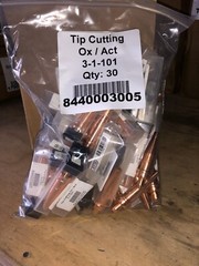 Blue Star 3-1-101 Size 3 Acetylene Cutting Torch Tip Victor Series
