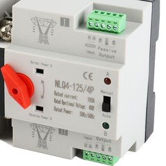 4P 3‑Phase 4‑Wire Power Automatic Transfer Switch Long Service Life For