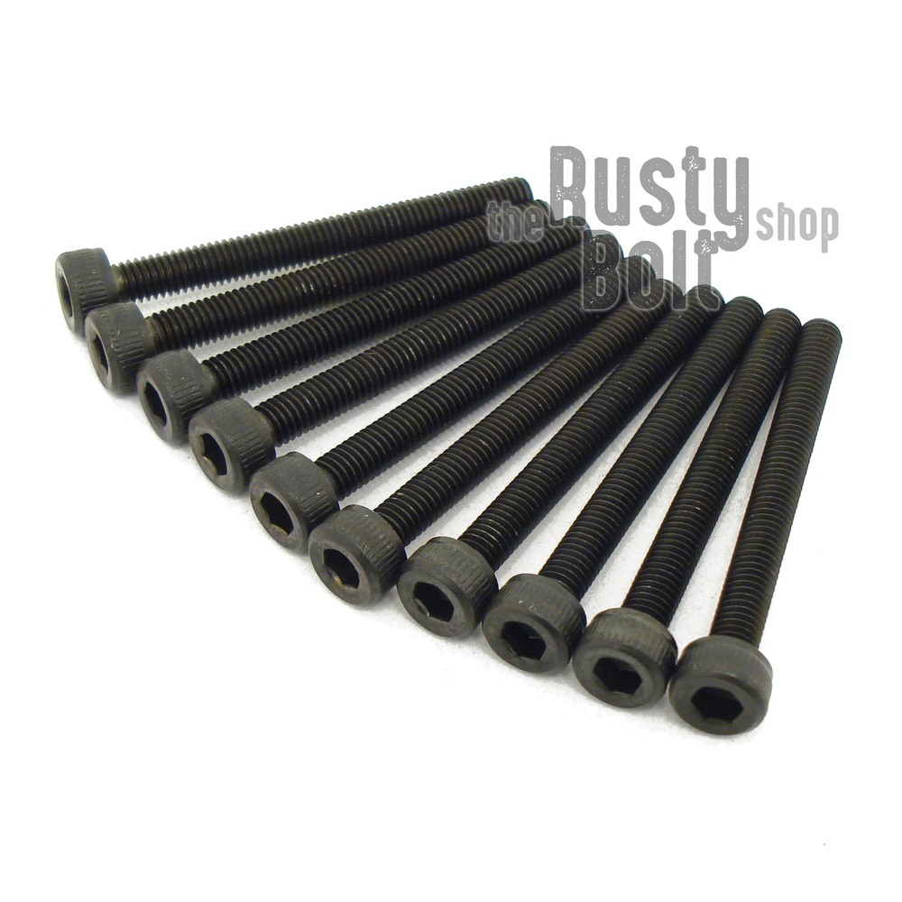 M3 x 30mm, Socket Head Cap Screws, 12.9 Steel, Black Oxide