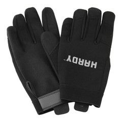1 Pair Of Work Gloves Men Mechanics Synthetic Leather
