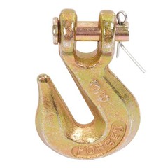 10 Pack Clevis Grab Hook G70 3/8” Chain Hook 26000LBS For Truck Trailer Rigging