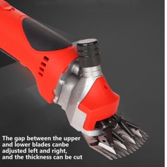 Sheep Goat Cordless Shearing Machine Wool Shear Cutter Clipper Scissor & Battery