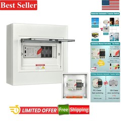 Automatic Transfer Switch 100 Amp 3 Pole for Home Generator 240V 24,000W