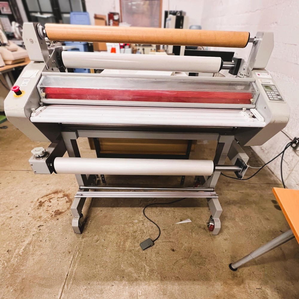 GBC 1244WF Wide Format Laminator – Works for Mounting, As‑Is for Parts/Repair