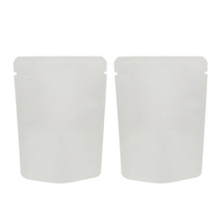 Bulk QTY & Size White Kraft Paper Mylar Foil Everyday Storage Repacking Pouches