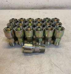 19 Quantity of Eaton Aeroquip Hydraulic Straight Fittings ATTC-8 (19 Quantity)