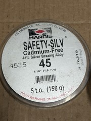 Harris Safety-Silv 45 1/16” 1.4oz 40g