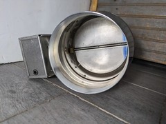 Energy Saving Devices Inc Automatic Gas Vent Damper AX503 5” for 24V Control A17