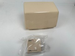 (1)NOS WESTERN ELECTRIC D-180508 IVORY KIT OF PARTS FOR SPEAKERPHONE BELL SYSTEM