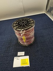 18 AWG Red Wire Spool 500 Feet Length 1000V Moisture Resistant