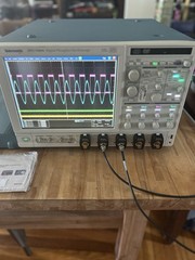 Fully Functional Tektronix 8ghz 25 Gsa/s 4channel Oscilloscope DPO 70804 GOOD