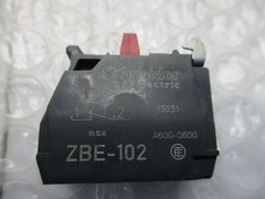 SCHNEIDER ELECTRIC ZBE-102 CONTACT BLOCK LOT OF 6 NSNP