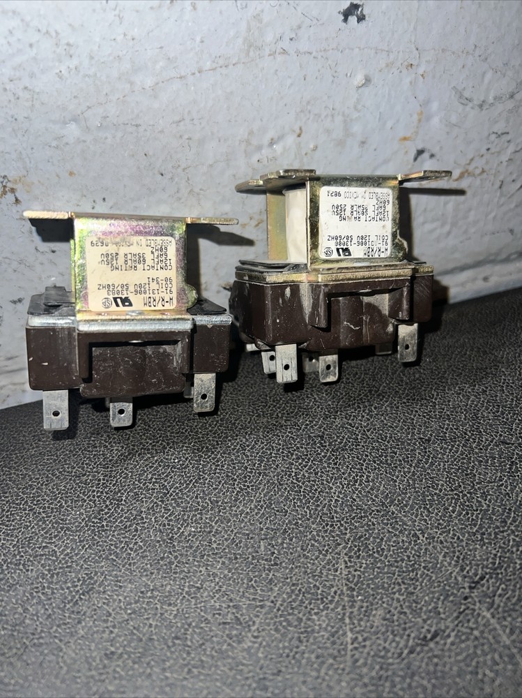 Steveco W-R/RBM 91-131006-13083 Coil 120v 50/60HZ & 91-131006-13000 -2 Pcs Total