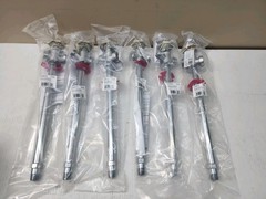 Lot of 6 Everbilt 1/2″x 3/4″ x12″ Brass Anti-Siphon Frost Free Sillcock Valves