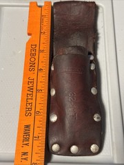 Jameson 32-11t Cable Splicing Scissors/Knife Leather Pouch