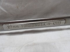 Craftsman 27mm Combination Wrench V-42933 – Made in the USA