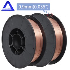 2 Pieces ER70S-6 0.035″ (0.9mm) 10-lbs Mild Steel MIG Welding Wire Roll New
