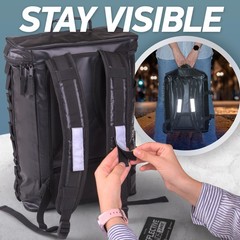 Reflective Backpack Bands | 3M Scotchlite Reflectors | Hook-and-Loop Closure …