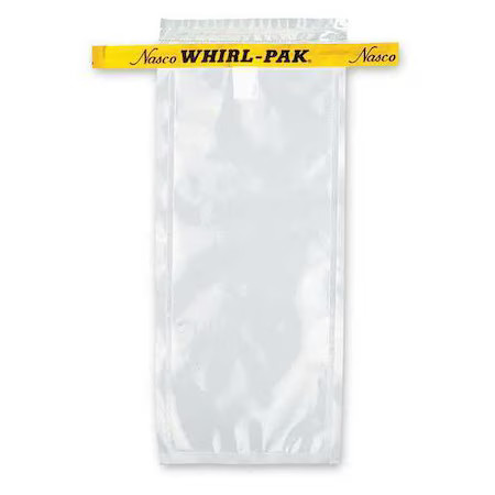 Whirl-Pak B00679 Sampling Bag, Clear, 4 Oz., 7.3″ L, Pk500