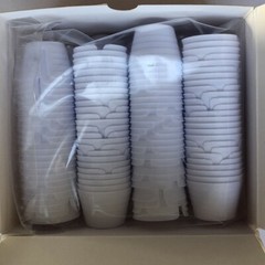 100pcs to 1000pcs Disposable Dental Cosmetic Dappen Dishes Prohpy Arylic Mixing