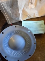 V227F SANDPIPER AODD PUMP DIAPHRAMS, ONE PIECE BONDED TEFLON OVERLAYS (pair)