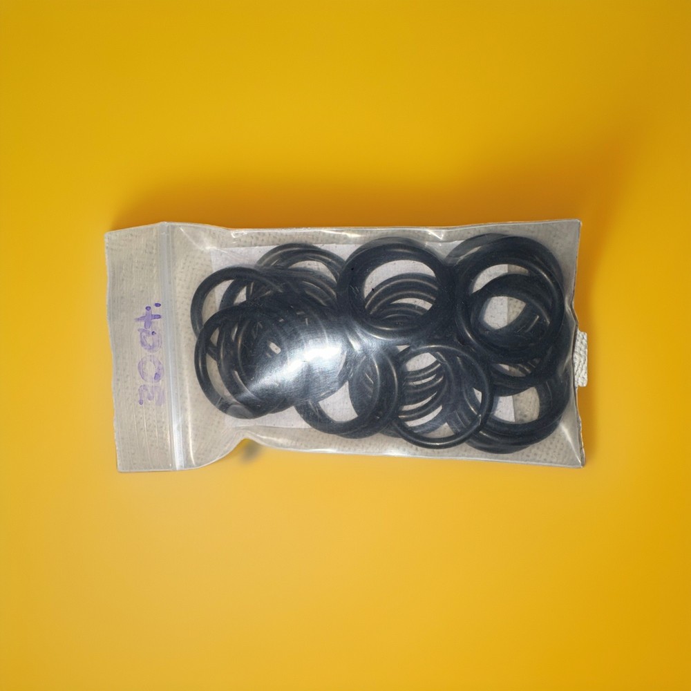 (30 count)O-Rings, NBR70 Black, MPN 215, 25.57 x 3.53mm New Open Box