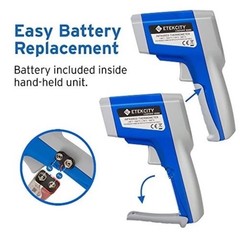 Etekcity LaserGrip 1022 Infrared Thermometer Temp. -58F TO 1022F (-50C TO 550C)