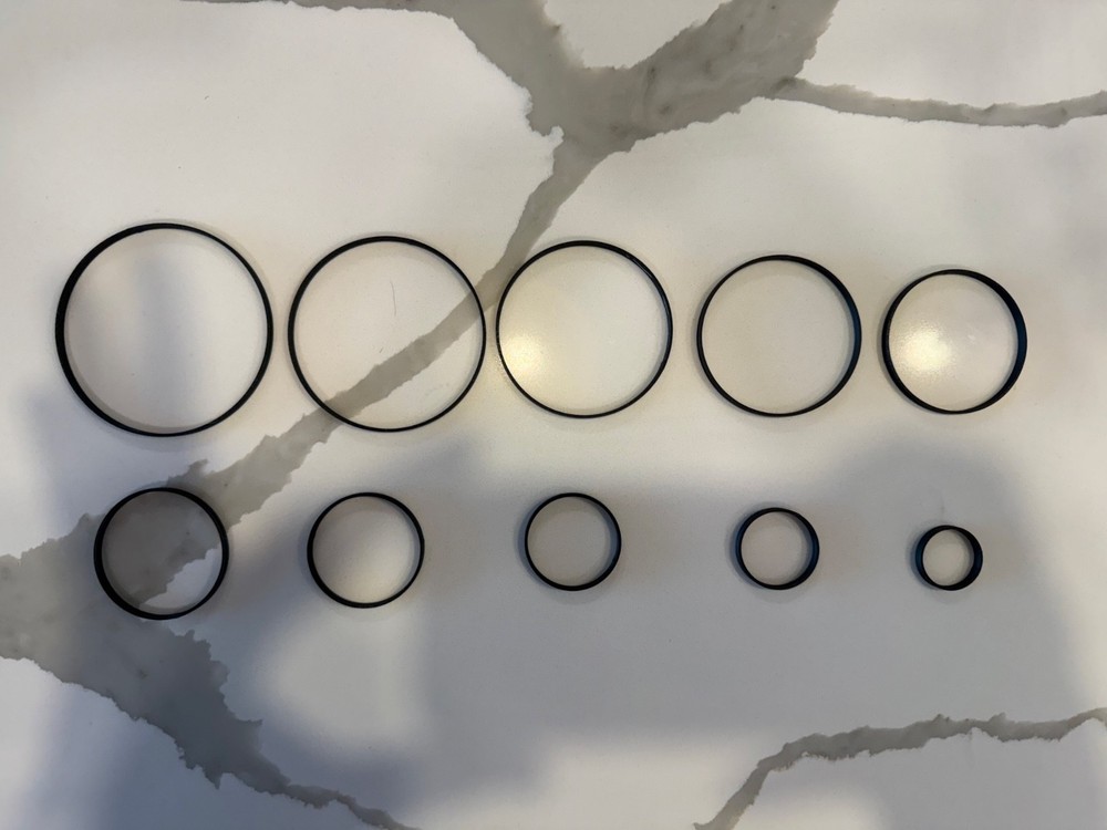 10 Piece Diameter Gauge Set (3.25″ – 1.00″; Plastic)