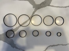 10 Piece Diameter Gauge Set (3.25″ – 1.00″; Plastic)