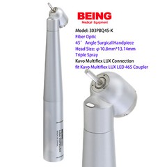 BEING Fiber Optic Surgical Handpiece 45 Degree Turbine fit Kavo Multiflex LUX