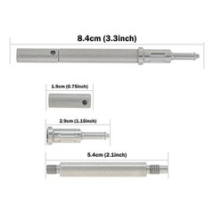 Zest Locator Abutment Cap Fits Hiossen /Zimmer/Nobel Internal Conical Connection