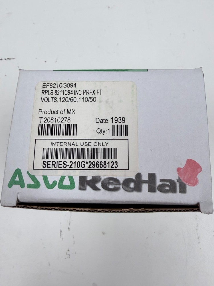 ASCO RedHat Solenoid Valve – EF8210G094
