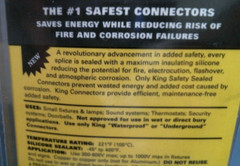 King Dry And Damp Safety Sealed Connectors 25 pk. (60120) FS