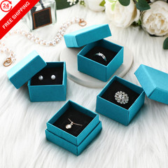 Yinkin 72 Pcs Jewelry Ring Gift Boxes Bulk 2 x 2 x 2 x 2 x 1.2 inches, Indigo