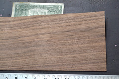 Walnut Raw Wood Veneer Sheet 6 x 14.5 inches 1/42nd BARGAIN 42083-57
