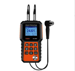 Ultrasonic Thickness Gauge 0.04-11.8 Inch 1-300mm w/ 5MHz Probe & LCD Display