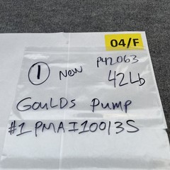 Goulds MAI10013S Centrifugal Pump Kit New