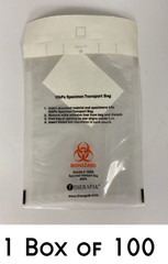 Therapak 95kPa Compliant 11″x7″ Specimen Transport Bag 15652 – Case of 100