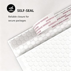 Poly Bubble Mailers Padded Envelopes Packaging Bubble Bag White Bulk Any Size