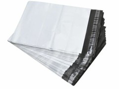 10 Pieces White Poly Mailers Envelopes Shipping Bags Non-Perforated in 2.5 mil